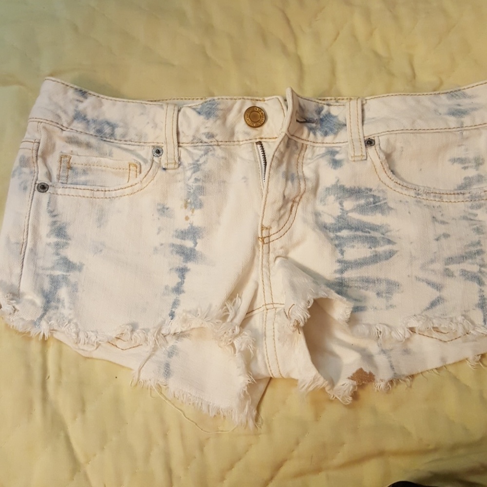 Tye dye shorts size 8